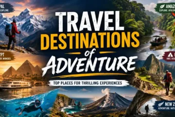 Travel Destinations Of Adventure