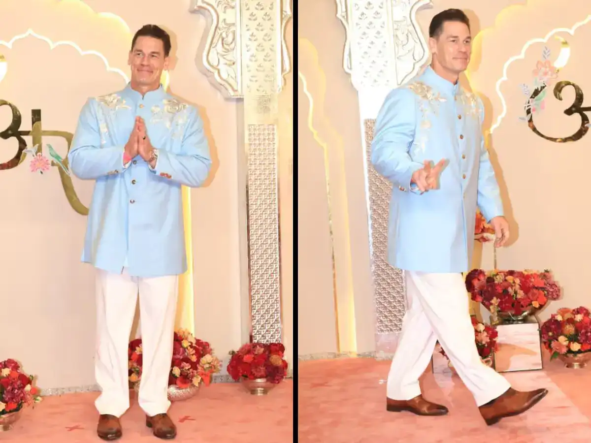 john cena | Anant Radhika Wedding