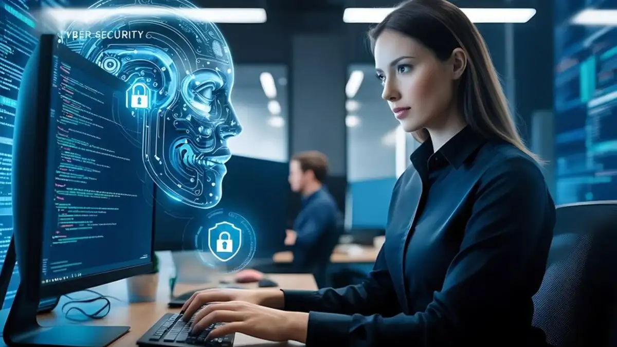 Cyber ​​Threat Intelligence | ai-cybersecurity-concept-female-it-specialist-analyzing-digital-threats