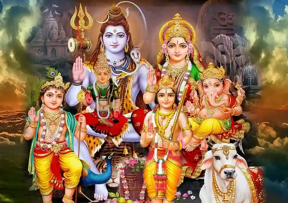 12 Days Ganesh Utsav | Shiv Family