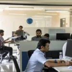 Working Hours in India | shot-modern-office-environment-showcasi