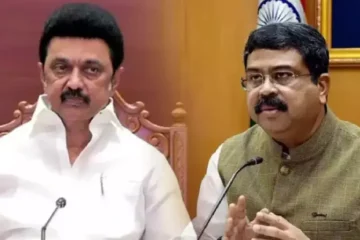 NEP 2025 Tamil Nadu Controversy | stalin-and-dharmendra-pradhan