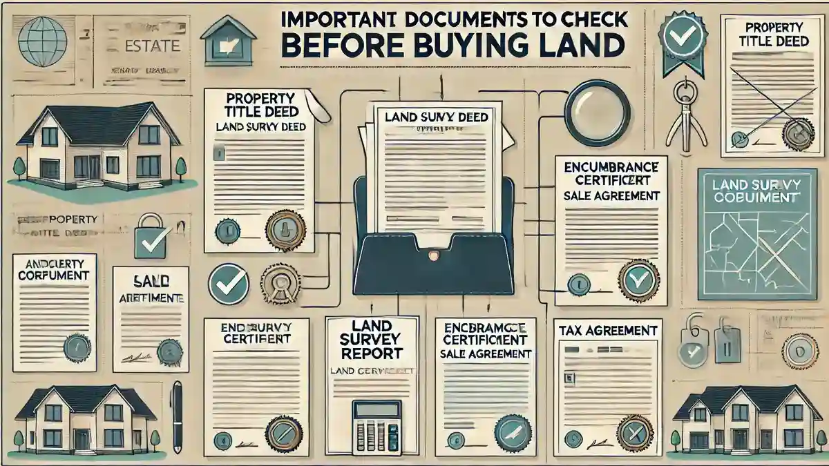 Important Documents to Check Before Buying Land