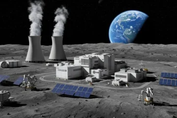NASA Nuclear Reactor on Moon