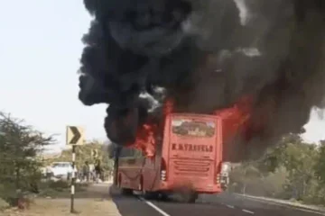 Jaisalmer bus fire