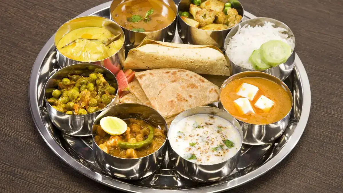 Vegetarian Thali Price in India