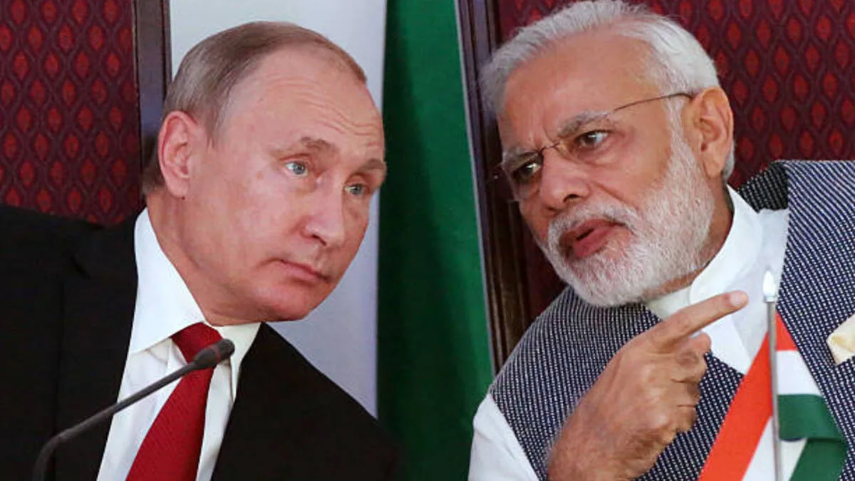 Putin on Modi