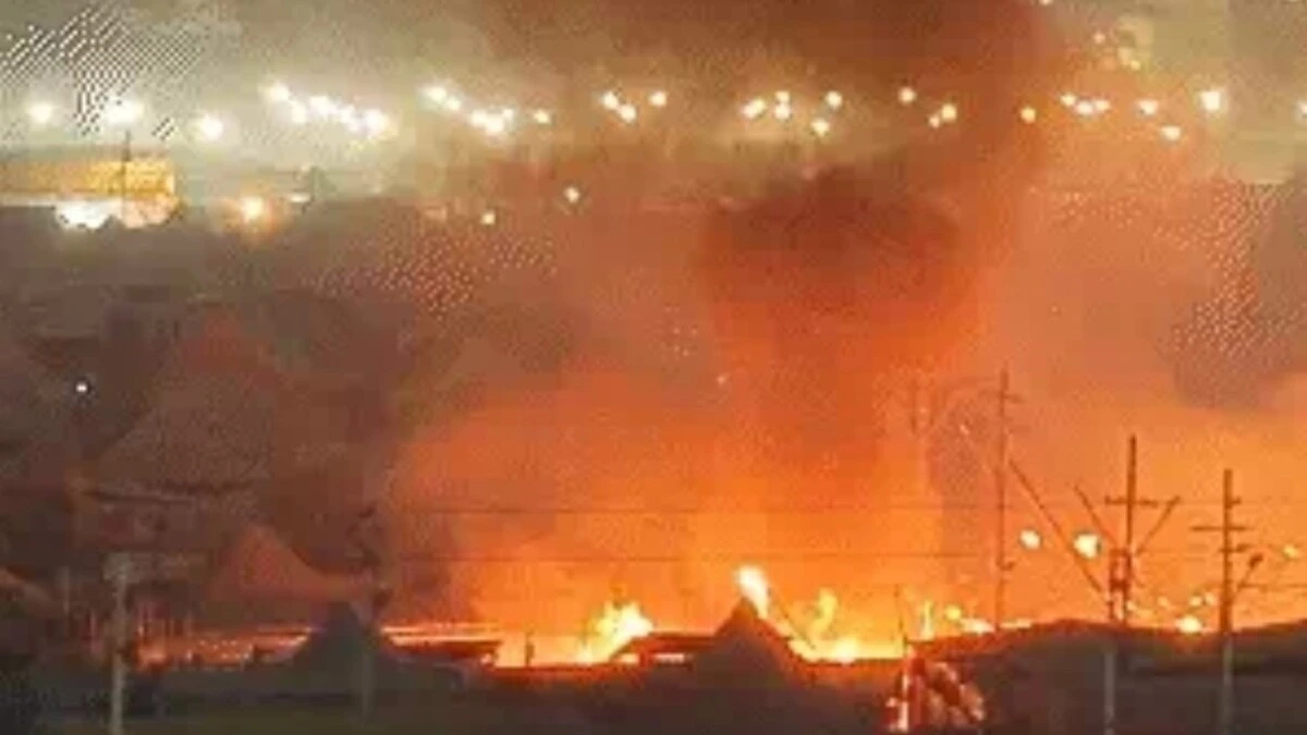Prayagraj Magh Mela Fire
