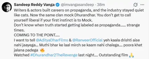 Sandeep Vanga Dhurandhar