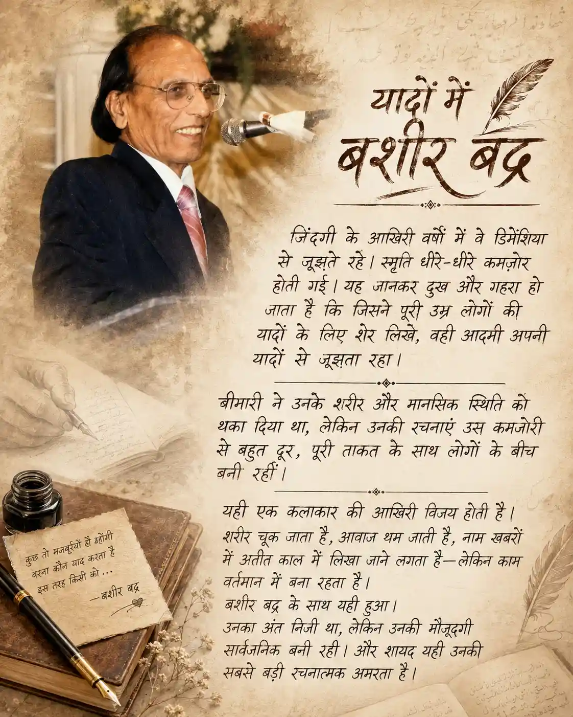 Bashir Badr Demise