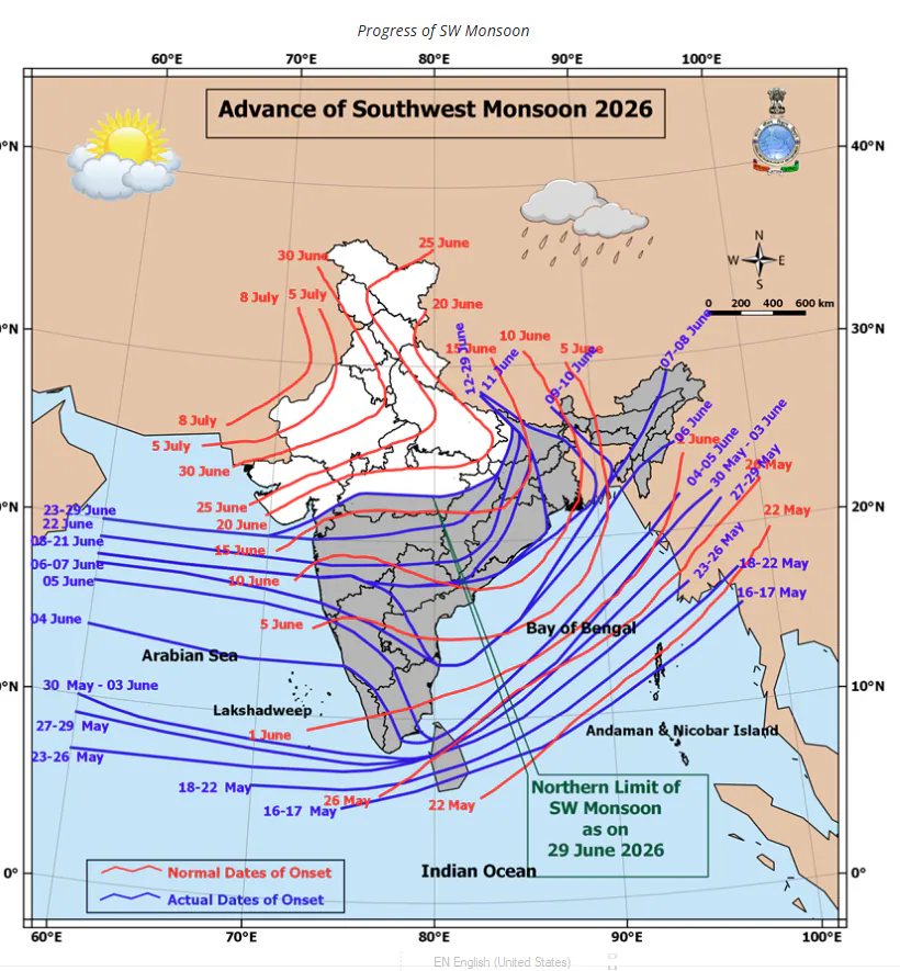 Monsoon Update