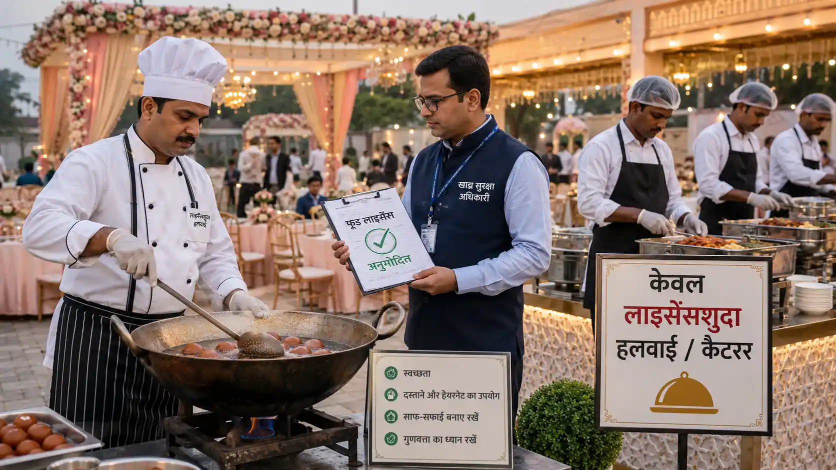 अब बिना रजिस्ट्रेशन दावत कराना पड़ेगा भारी, FSSAI नियम तोड़ने पर जुर्माने का खतरा FSSAI License