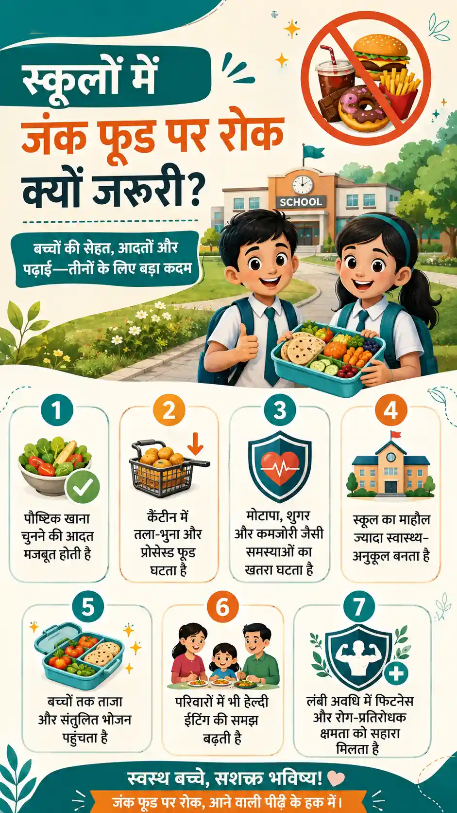 Rajasthan School Junk Food Ban