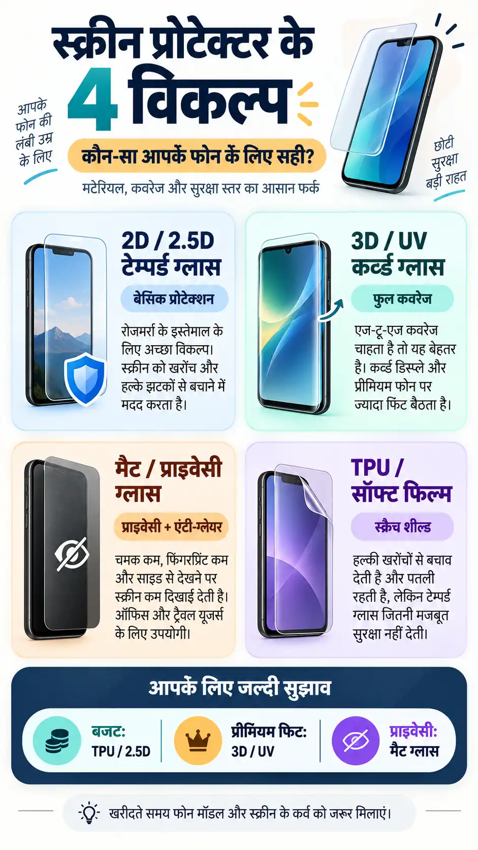 BIS Certified Screen Guard