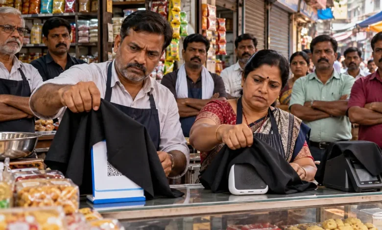 देशभर में 2 अक्टूबर को UPI पेमेंट नहीं लेंगे व्यापारी, काले कपड़े से ढकेंगे QR कोड No UPI Day Protest