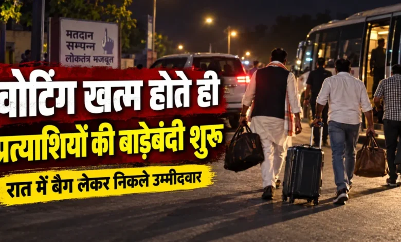 Rajasthan Nikay Chunav | राजस्थान निकाय चुनाव में मतदान के बाद बाड़ेबंदी शुरू