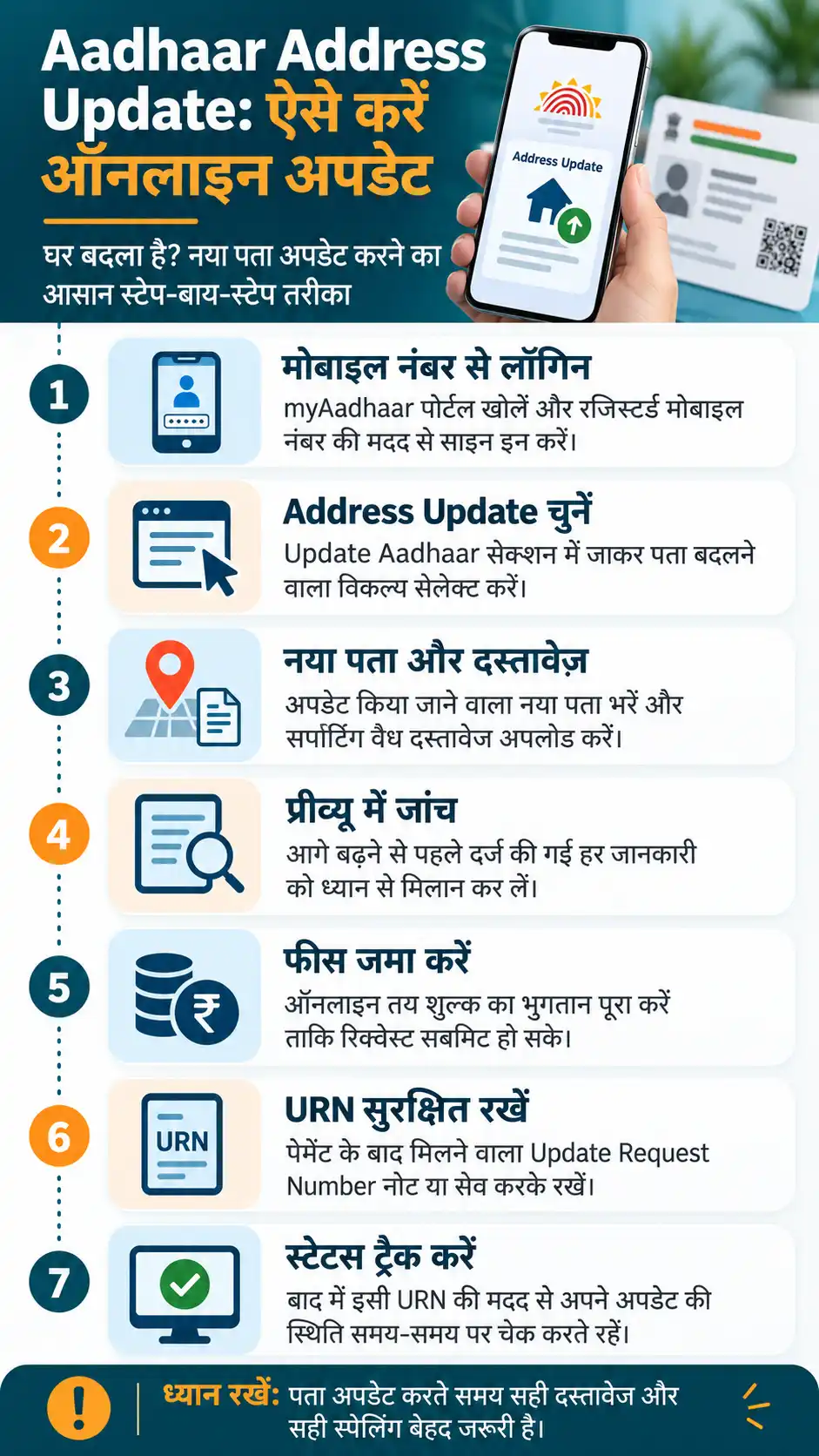 Aadhaar PAN Address Update-1