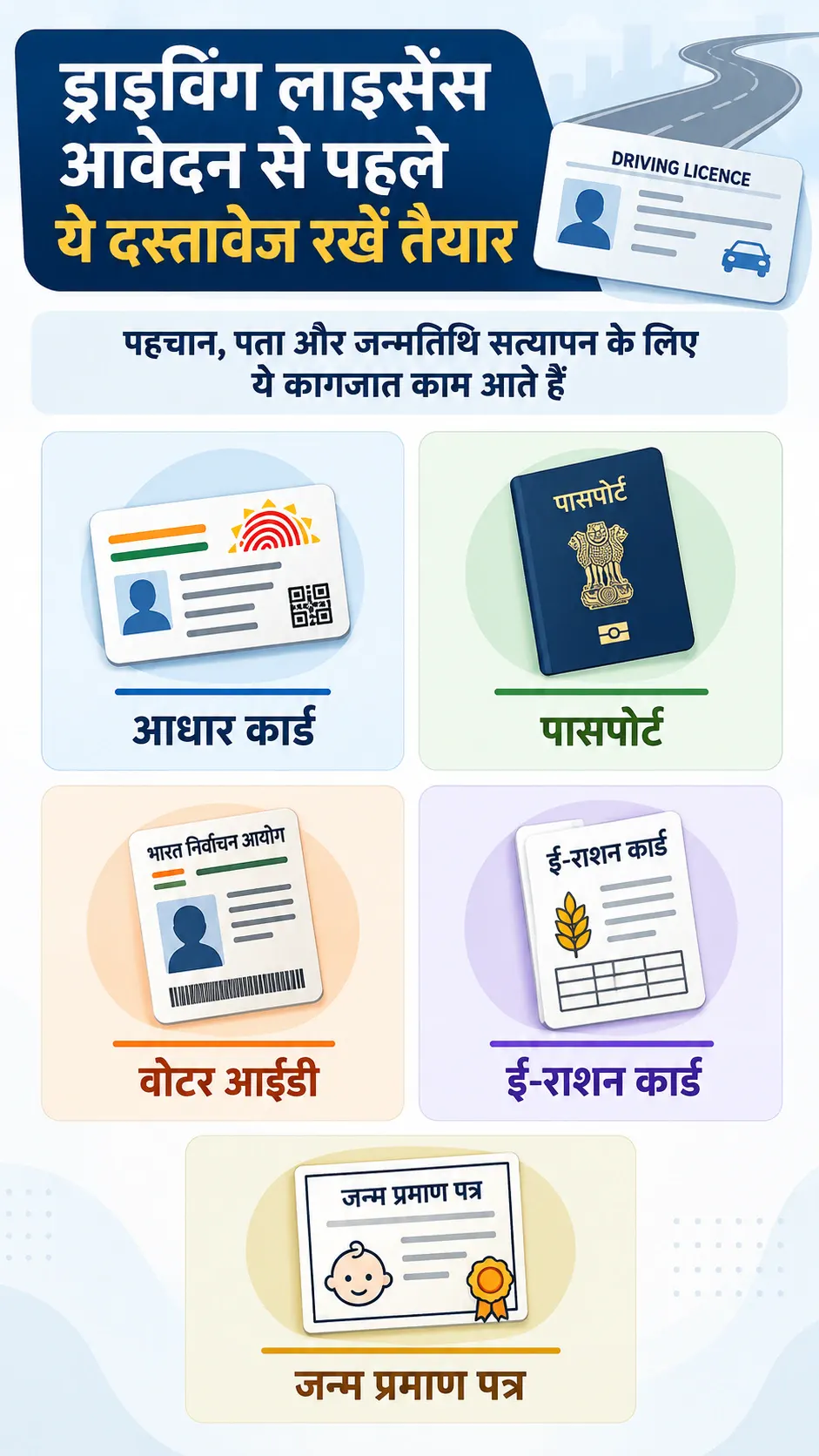 Driving License New Rules