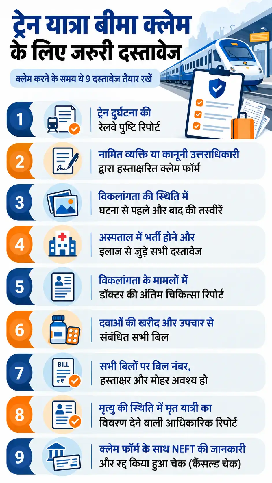 Railway Counter Ticket Insurance