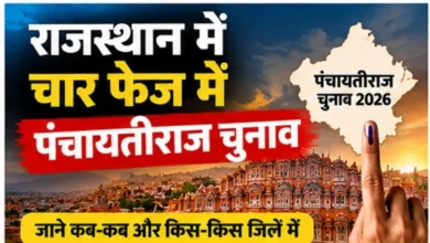 Rajasthan Panchayat Election Schedule-11