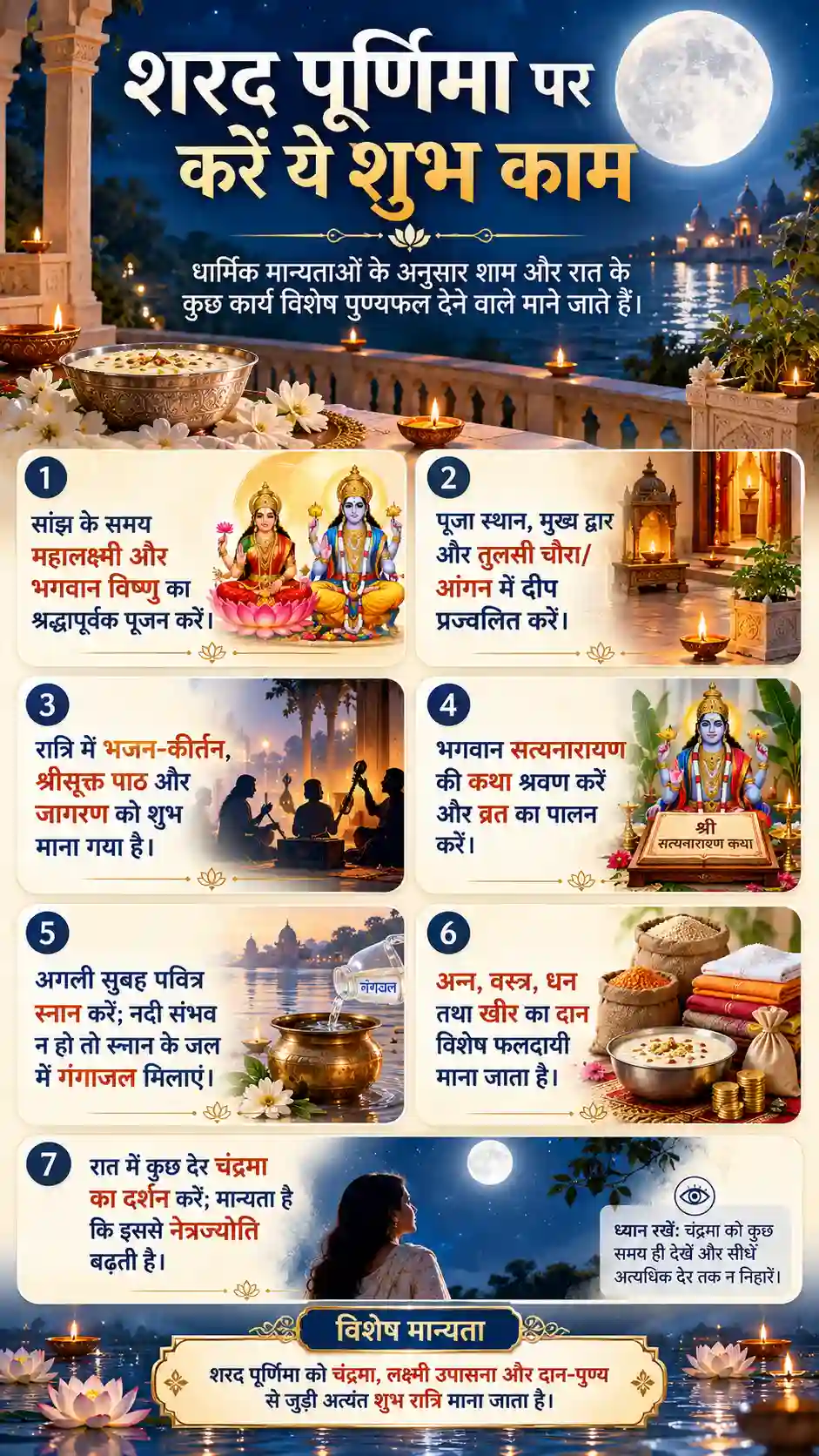 Sharad Purnima pujan guide